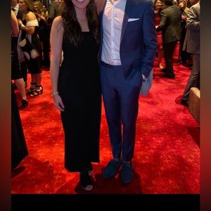 Donna Morgan black jumpsuit